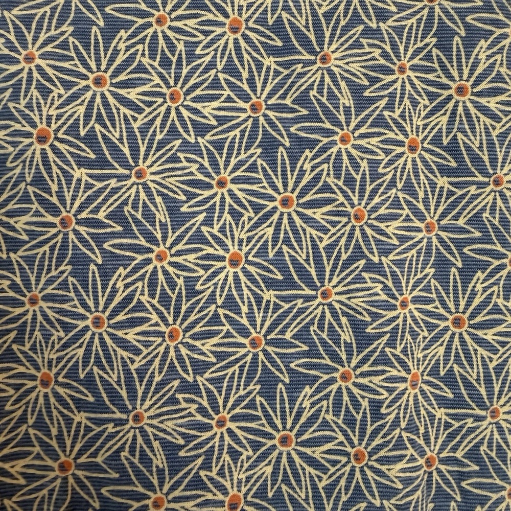 Toad & Co Dress‎ Windmere II Womens M Blue/Yellow Floral Organic Eco Stretch - Picture 5 of 10